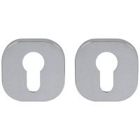 Дверна накладка під циліндр RDA R-95 хром полірований