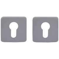 Дверна накладка під ключ Colombo CC23 срібло Oneq