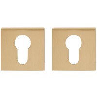 Дверна накладка під циліндр Mandelli 1 161 Life, Telis латунь матова