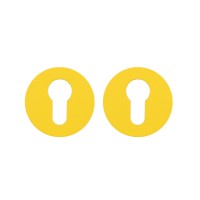 Дверна накладка під ключ Colombo CC13 лимонно-жовтий One