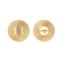 Дверна накладка під WC Buonelle R Olimpia B-02 матове золото 6 мм