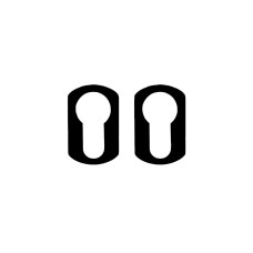 Накладка Colombo ZE13/0  кл матовий чорний