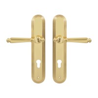 Ручка на планці Fimet 106-288 F01 Michelle, полірована латунь