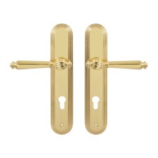 Ручка на планці Fimet 106-288 F01 Michelle, полірована латунь