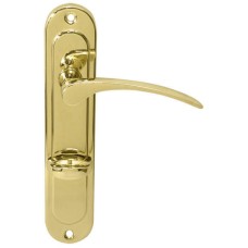 Ручка на планці Comit 119/009 (200 * 40mm) 72мм полірована латунь WC (7466)