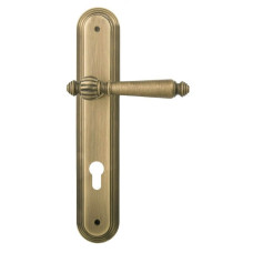 Ручка на планці Fimet 106-288 F43 Michelle матова бронза R ключ 85мм (36150)