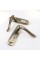 Ручка на планці Bruno Etro матова антична латунь ключ (під замок 1025) (29759)