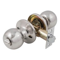 Ручка кнопка Bruno 607 (3587) ET SC матовий хром з ключем (12534)