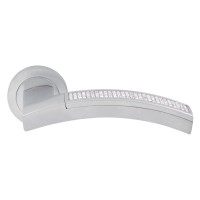 Дверна ручка RDA Icaro Swarovski матовий хром (20651)
