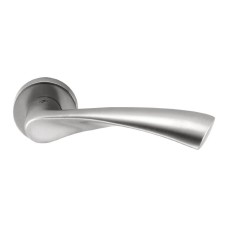 Дверна ручка Colombo Design Flessa CB51 матовий хром 50мм розетта (30661)