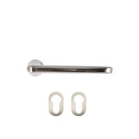 Ручка Comit Quick click Milena сатинований нікель