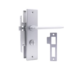 Комплект для міжкімнатних дверей RDA Tecno WC (механізм 1251) хром матовий