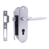 Комплект для міжкімнатних дверей RDA Time PZ (замок 1025) 60мм, хром матовий