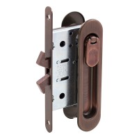 AGB Art. B029235022 KIT C Ручка для розсувних дверей + механізм WC антична бронза (35645)