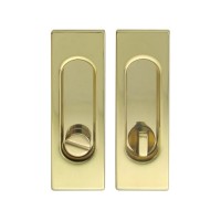 Ручка на розсувні Fimet 3663AR F01 полірована латунь комплект (33284)