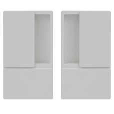 Ручка для розсувних дверей AGB WAVE B3000001FM білий матовий