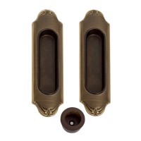 Ручка для розсувних дверей Mandelli 1028 бронза матова комплект