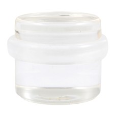 Дверний стопор бочонок Comit мод 408-30х30 прозорий на 3М скотчі