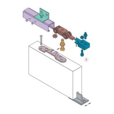 Koblenz 040040/G200E Розсувна система + Направляюча (5935)