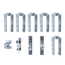 Комплект для системи VILLES 2500/3100/B 120кг, що складається, 4 стулки, сталь нержавіюча