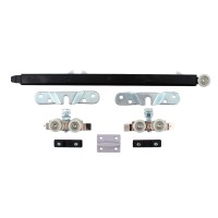 Розсувна система Comit для дерев'яних дверей з подвійним доводчиком