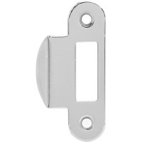 Відповідна планка до механізму AGB B010001534 з напівкруглим відбійником 12 мм хром (27883)