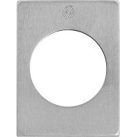 Securemme 4350KCS Декоративна накладка прямокутна, матовий хром