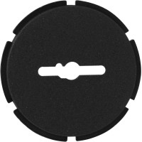 Декоративна вставка під сувальду Securemme 4000XBK, А, пластик, чорний