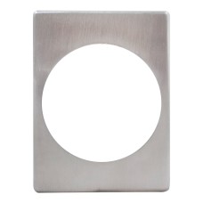 Декоративна накладка Protect для броненакладки 60X80mm d50 WSC браш мат хром