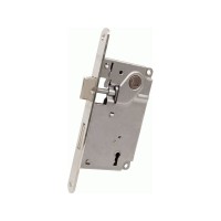 AGB Art. B010025006 Механізм з ключем ригельним, колір нікель (439)