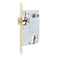 Механізм для міжкімнатних дверей AGB Centro B010255003 латунь 85мм (438)