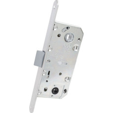 AGB Art. B011023534 Механізм для міжкімнатних дверей Mediana Evolution вузький WC матовий хром 96мм (27754)