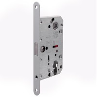 AGB Art. B061035041 Механізм Mediana Polaris під циліндр сатин хром 85мм (46605)