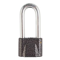 Замок навісний Protect 70*50 мм відкритий довга дужка (амбарний) 3кл сірий