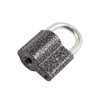 Замок навісний  45*35 мм відкритий (амбарний) 3кл сірий