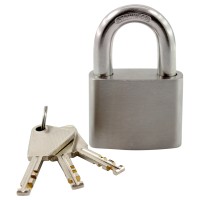 Замок навісний Comit 50 мм відкритий нержавіюча сталь 304 (амбарний) 3 кл