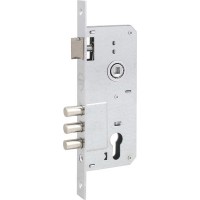 Механізм Bruno 745-3RB CP 3-ригеля з підшипником, хром (без отворів під стяжні гвинти) (47761)