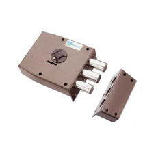 Mottura Art. 20501VSDM CT5 замок накладний 3-ригеля під сувальдний ключ (10064)