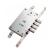 Замок для вхідних дверей 4-х ригеля Mottura 52770DM2854 (правобічний) (316)