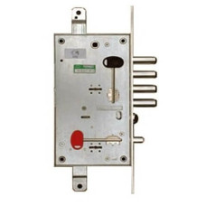 Замок для вхідних дверей 4-ригеля двосистемний Mottura 54795TSBD54 (правобічний) (2505)