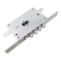 Механізм замка Securemme 2603SCR0328CXX 4-ригеля c засувкою під циліндр мц 85мм