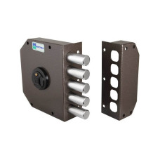 Mottura Art. 20500VS замок накладний 5-ригелів під сувальдний ключ бронза (36899)