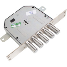 Замок для вхідних дверей 5-ригелів Mottura 50798S5 лівобічний (36652)