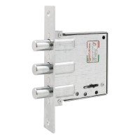 Замок Securemme 2029XAI60XXA65UA 3-ригеля малий, 5 ключів