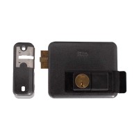 Замок для вхідних дверей накладний електромеханічний Iseo 531010605SX (лівобічний) (2658)