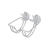 Тримач для паперу Біла морська зірка, подвійний фіксатор 