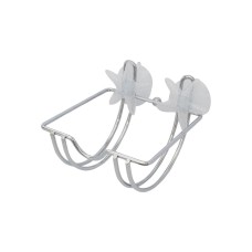 Тримач для паперу Біла морська зірка, подвійний фіксатор 