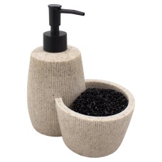 Дозатор рідкого мила з відділенням для губки 