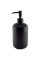 Дозатор рідкого мила Trento Bene Black, 450 мл, чорний