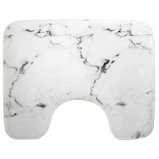 Килимок для туалету Мармур U-shape, флісовий 